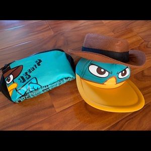 Perry The Platypus Hat and Fanny Pack -Disneyland
